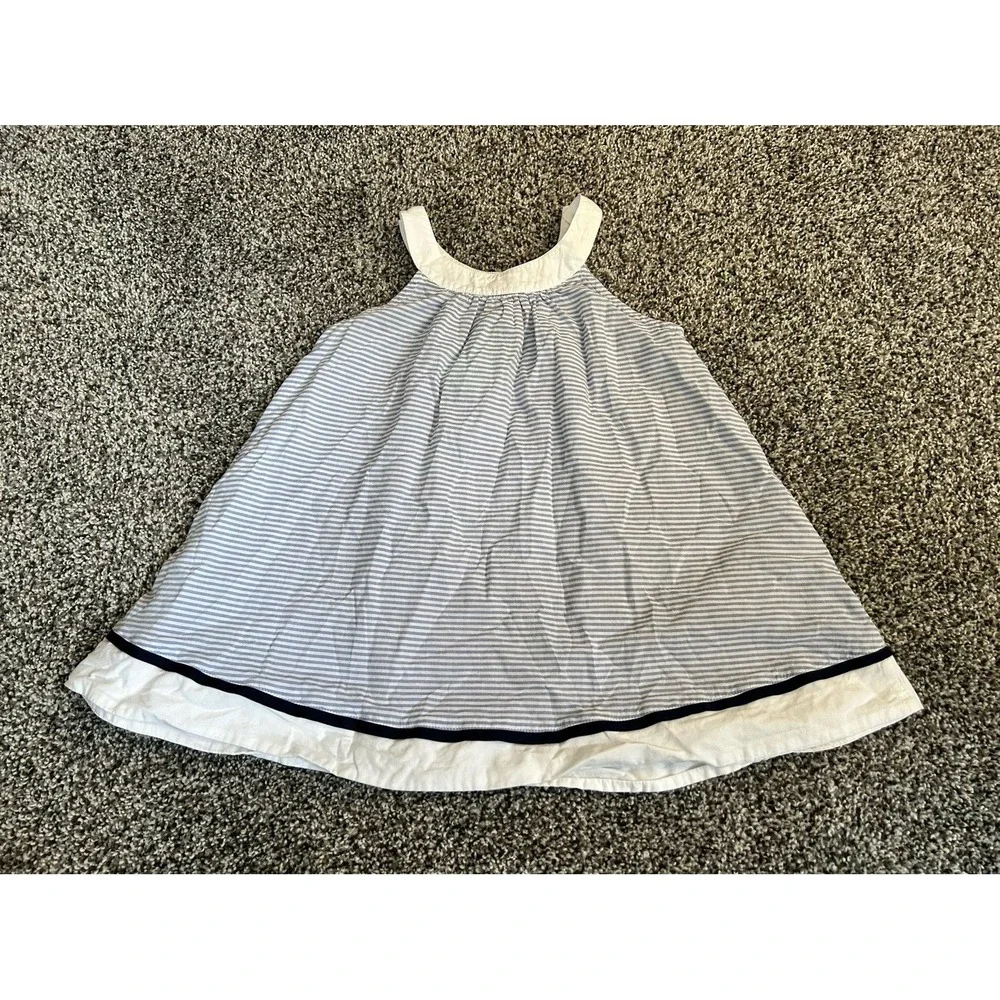 K44‎ Janie and Jack size 3 dress beach cover nautical light